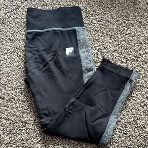 Women's Black and Gray Leggings